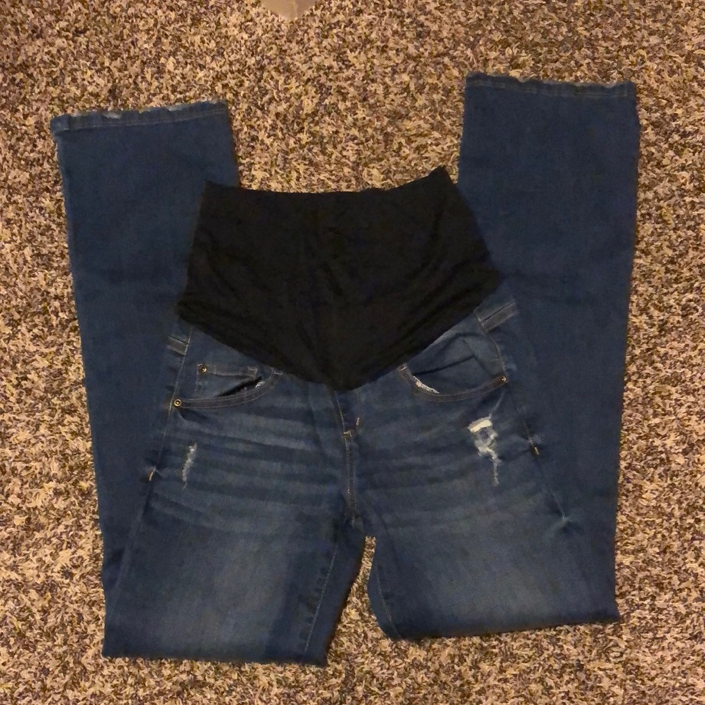 Small maternity jeans